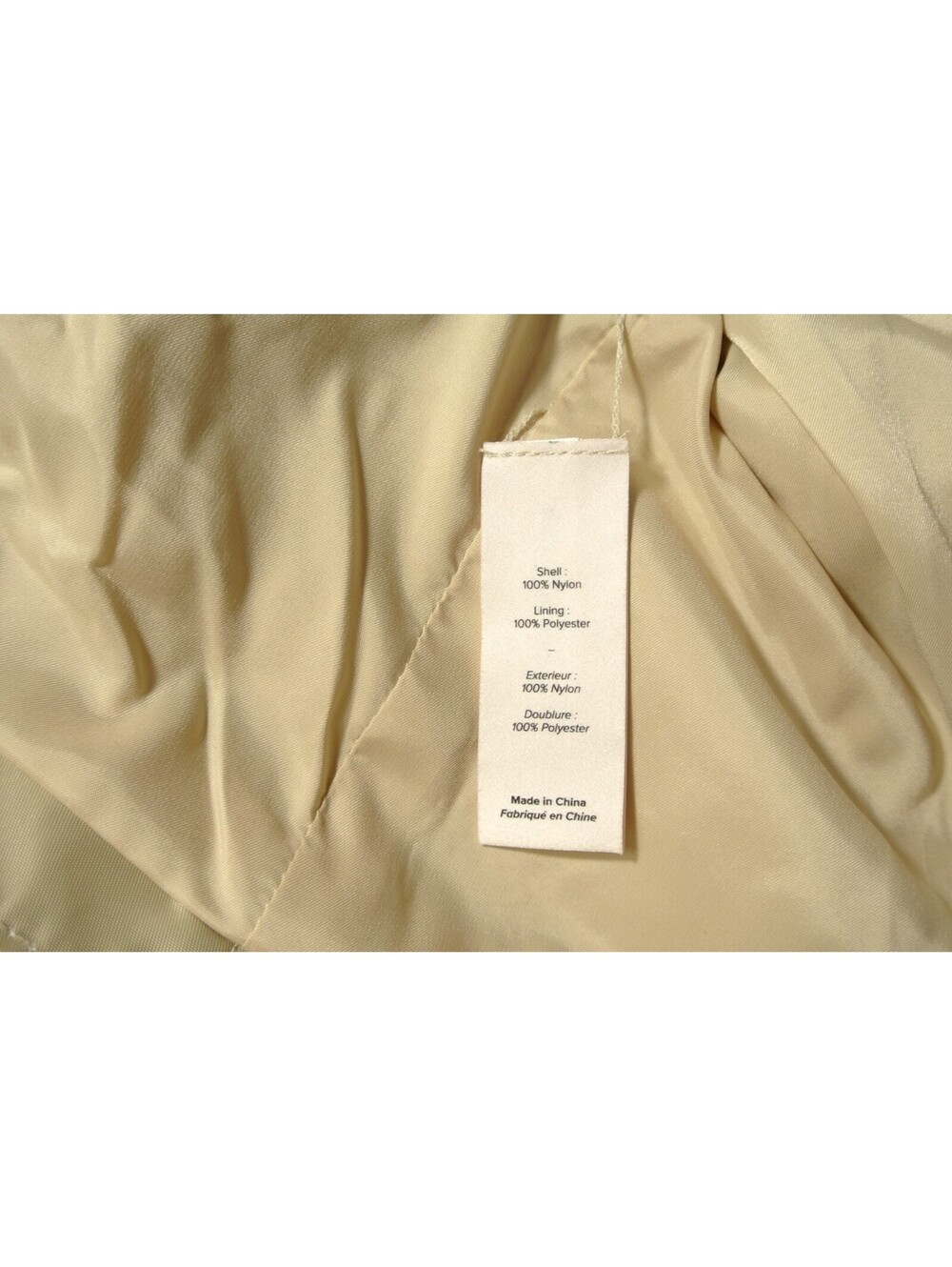 NEW, Cinq a Sept Crochet Mirrors Short Yates Trench in Khaki Ivory Sz XS #SJ2510 - Picture 9 of 10